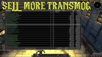 5 Tips To Sell Transmog in BFA