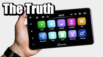 Apple Car Play, Portable, Rear View Camera| Carpuride 7"