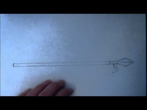 فيديو: كيفية رسم رمح