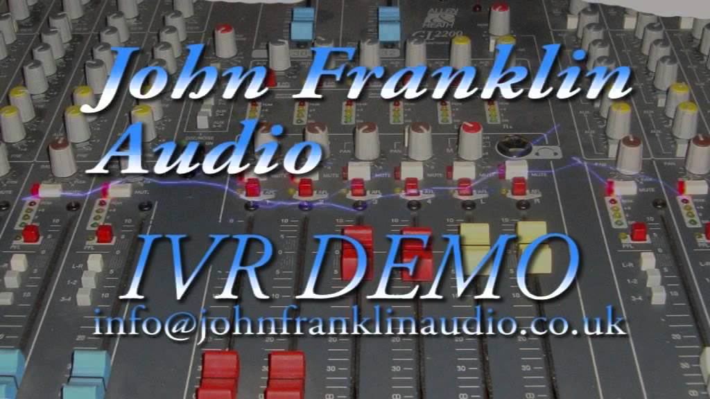 John Franklin Audio IVR Demo