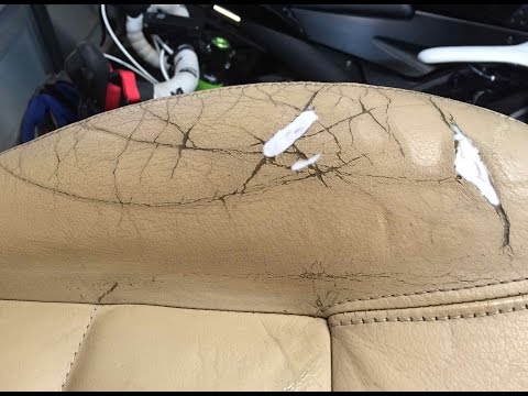 DIY VW Passat Leather Car Seat Repair