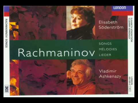 Rachmaninov Lieder Fourteen Songs Op 34 (1-2-3)