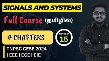 Signals and Systems full course in tamil | TNPSC CESE, TRB Poly, GATE Syllabus detailed analysis