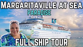 MARGARITAVILLE AT SEA PARADISE 2024- Full Ship Tour & Tips