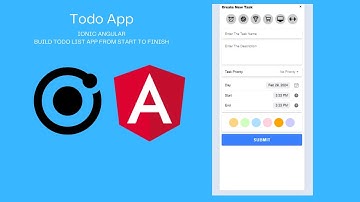 Ionic 7 Todo App : Part 10 Edit A Task  Using Form Builder