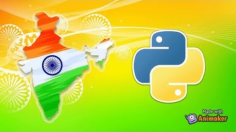 Map of India with Python - Republic Day special