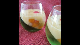 Jelly and Custard | Traditional Christmas dessert