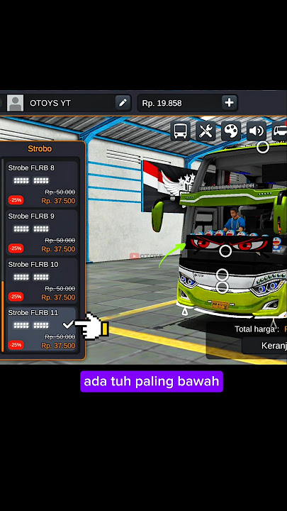 Ada tuh #strobomata #strobobus #bussidfullstrobo #bussidupdate