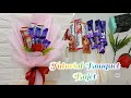 Tutorial Bouquet bajet | easy wrapping chocolate Bouquet
