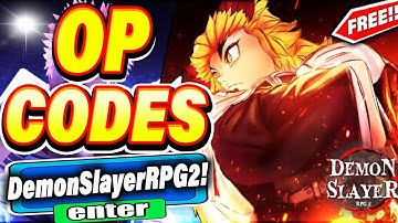 ALL NEW *SECRET* UPDATE CODES in DEMON SLAYER RPG 2 CODES! (Roblox Demon Slayer RPG 2 Codes)