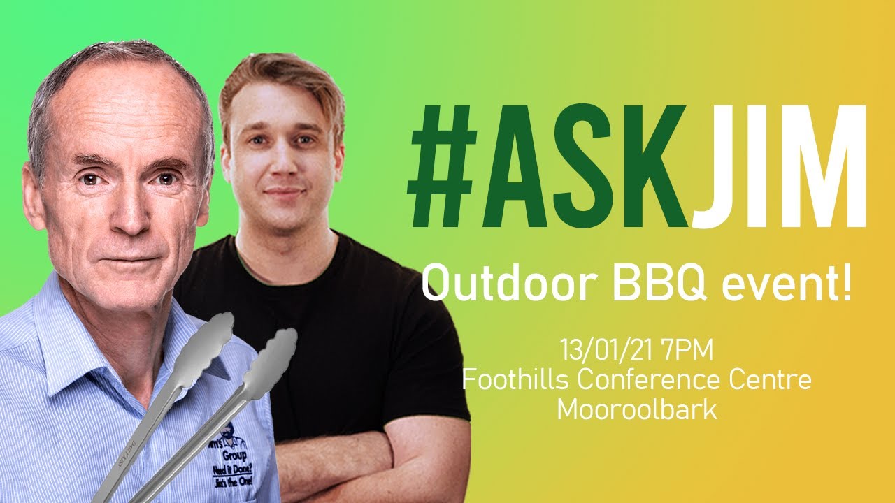 #ASKJIM BBQ Special! Live from Training with Jim's Group founder, Jim Penman and Joel Kleber