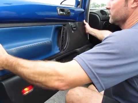 Removing Your New Beetle Interior Door Panel