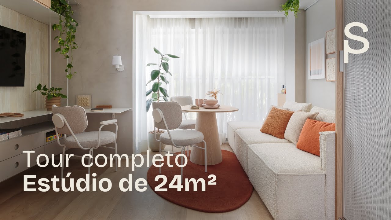 TOUR apartamento PEQUENO de 24m2