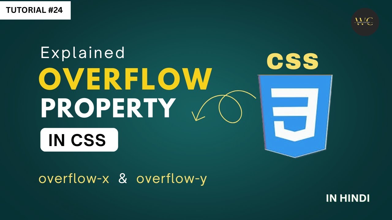 CSS Overflow Property Explained | CSS Tutorials | Frontend Development ...