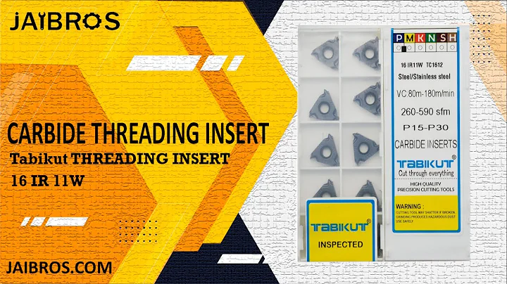 Tabikut 16IR 11W Internal Threading carbide Insert - Jaibros (CNC Machine Tools)