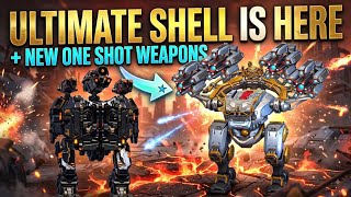 ULTIMATE SHELL Is Here With Generating SHIELDS + New One Shot weapons! 🔥 -War Robots #warrobots 