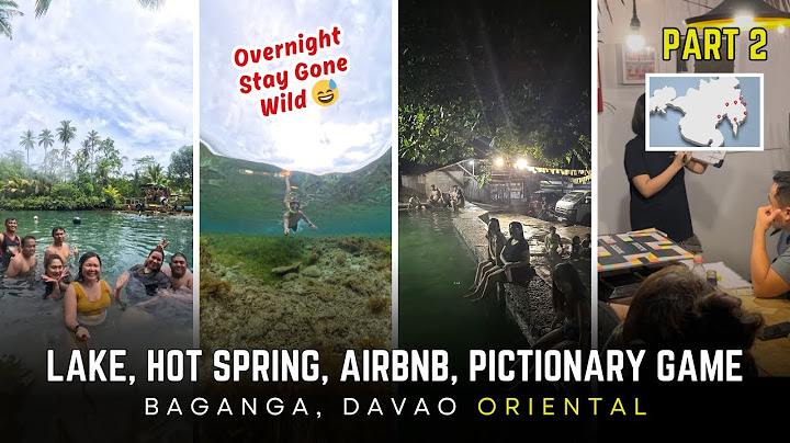 Cartagena Lake + The Butler’s Haus + Balite Hot Spring + Pictionary Game | Baganga Escape Part 2