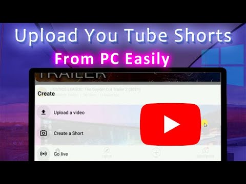 How to Easily Upload You Tube Shorts from PC on windows os - YouTube