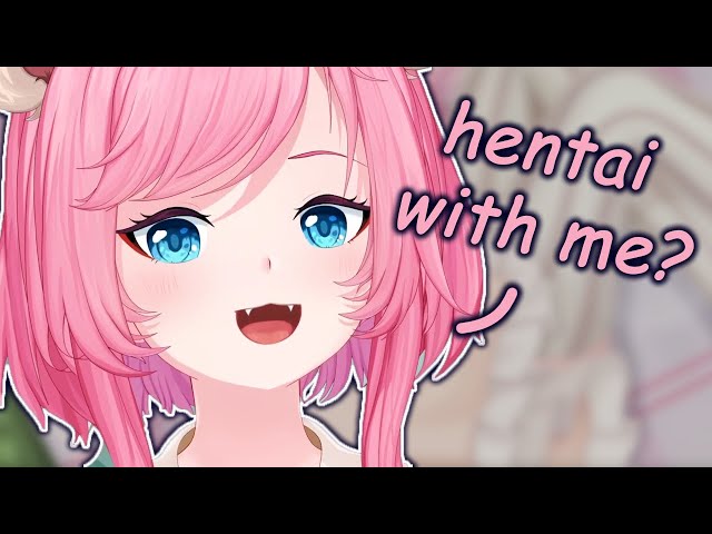 Russian Vtuber Sati Akura about h*ntai with her class=