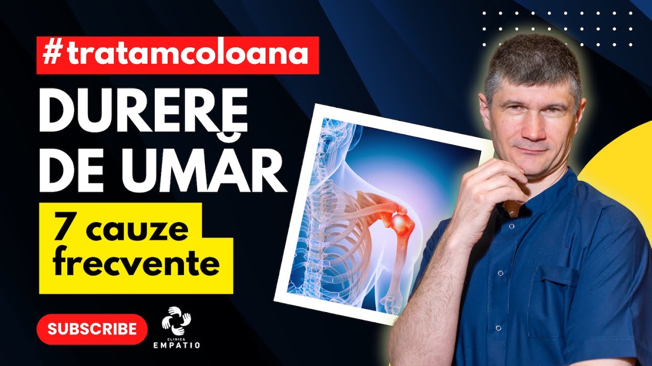 Doare umărul? Iată 7 cauze frecvente ale durerii de umăr @DrOrestBolbocean