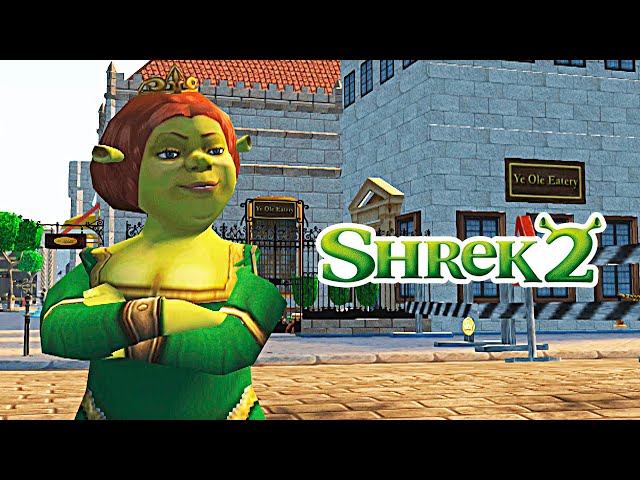SHREK 2 (PS2/GAMECUBE/XBOX) #6 - Gameplay vs. Gato de Botas! (Legendado em  PT-BR) 