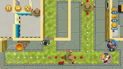 Shamville 9 - Robbery Bob 2 - Complete level without using any tool - 3 Stars