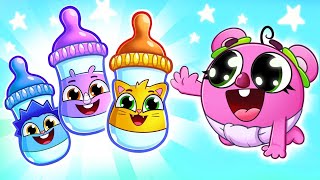 Bottle Milk Feeding 🍼😻| Baby Takes  First Steps👶🏻| Songs For Kids by Toonaland