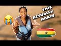 No. This actually hurts!!! | I need pain relief! | ROCHELLE VLOGS