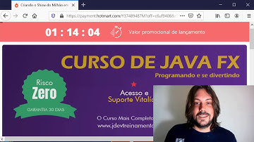 Show do Milhão com JavaFX - Desenvolvendo o jogo do zero! - Conhecendo a página de vendas do curso!