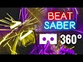 [360° video] Beat Saber 360 degree VR Box Ariana Grande 7 Rings Google Cardboard