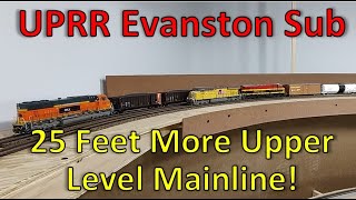 S2022E39 25 ft of Additional Mainline! Model Train Layout in Action Ops & Realism Union Pacific RR