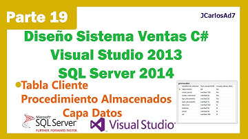 Sistema de Ventas C# - Visual Studio 2013 - Sql Server 2014 (19-41) Tabla Cliente