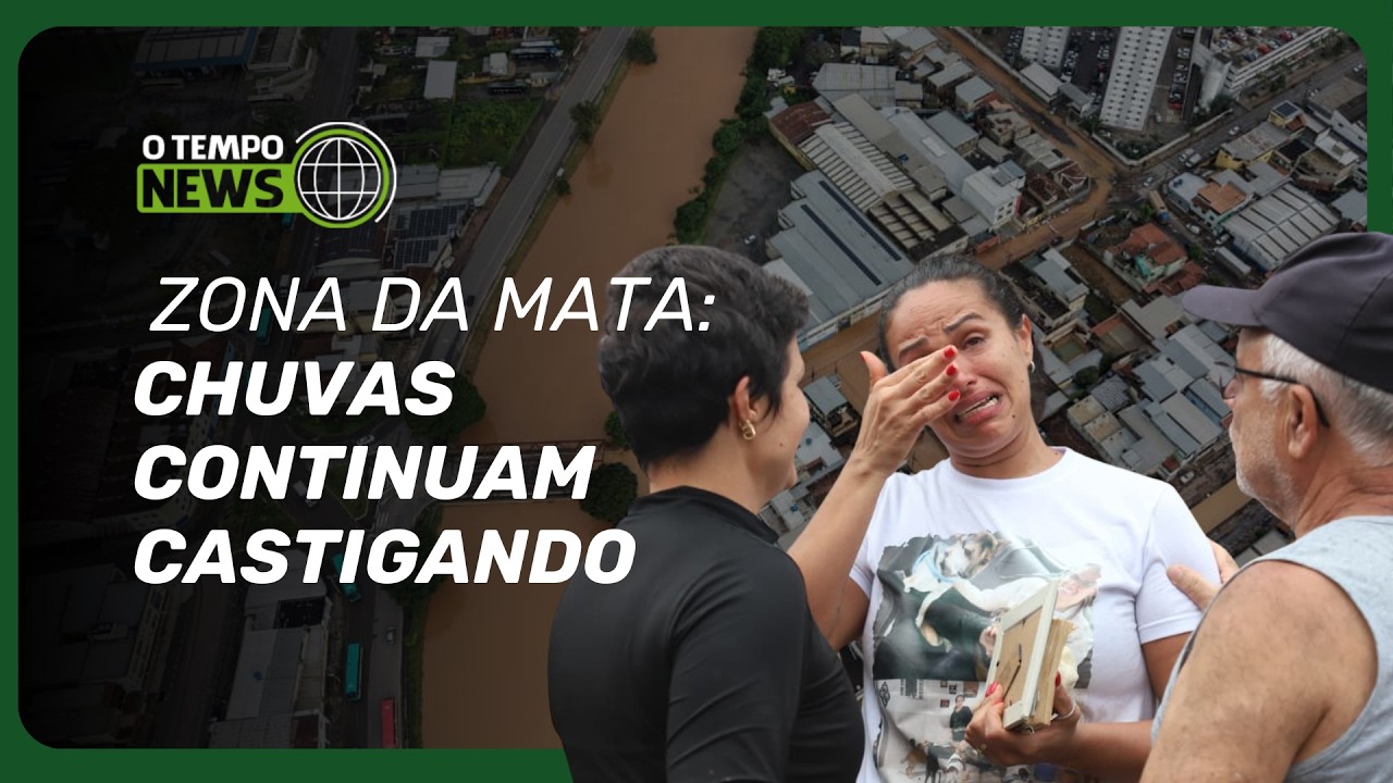 Chuvas na Zona da Mata: caos, destruição e sofrimento continuam | O TEMPO News