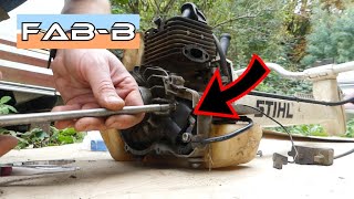 Comment remplacer la bobine sur débroussailleuse Stihl FS350