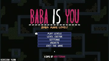 Baba Is You - Level Breakdown --- Overcoming Fears