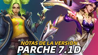 NOTAS DEL PARCHE 7.1D DE WILD RIFT: CAMBIOS DE BALANCE, JUGABILIDAD, SKINS, EVENTOS Y MÁS. 