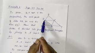 CLASS 9 CH 8 QUADRILATERALS EXAMPLE 6 PAGE 113 NCERT (In Tamil) -Mrs.DB
