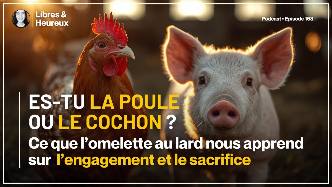 Ce que l'omelette au lard nous apprend sur l'engagement et le sacrifice 🐔 🐷 (ep.168)