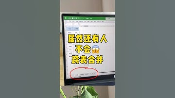 跨表合并都不会，不是说精通办公软件吗 #办公技巧 #每天进步一点点 #excel技巧 #excel教学