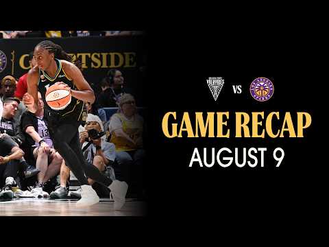 Los Angeles Sparks Basketball | Highlights vs Golden State Valkyries 8.9.26