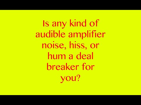 Why Do Speakers Hiss?