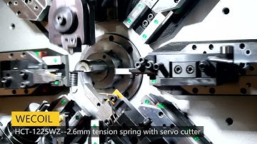 16 Axis CNC Spring Versatile Spring Forming Machine with Servo Scissor