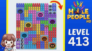 Hole People Level 413 Solution Walkthrough