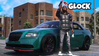 I got POPPED so I CRASHED OUT with a GLOCK in GTA 5 RP..