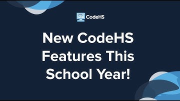 CodeHS Webinar: New CodeHS Teaching Tools Built for You