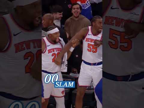 Jordan Clarkson with the SLAM 🙌 #knicks #nba #jordanclarkson