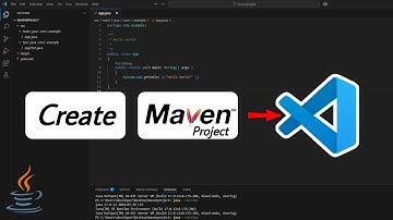 How to create maven project in vs code | visual studio code maven project creation | #srn