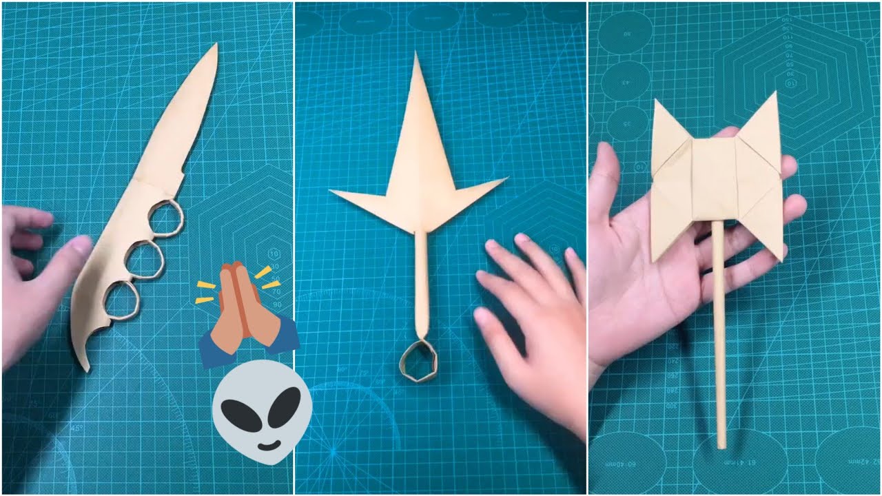 cách làm baton bằng giấy