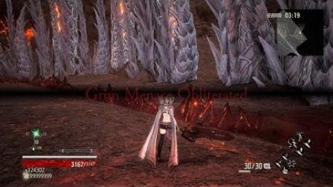 CODE VEIN - Hellfire Knight +10 Difficulty solo no item no damage 3:19 (Tranquil Slice Ishtar build)