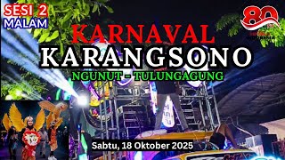 Karnaval Karangsono 2025 Ngunut, Tulungagung, Jatim Night Carnival 2025